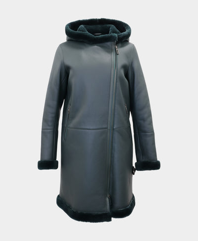 Long Shearling Coat image 3