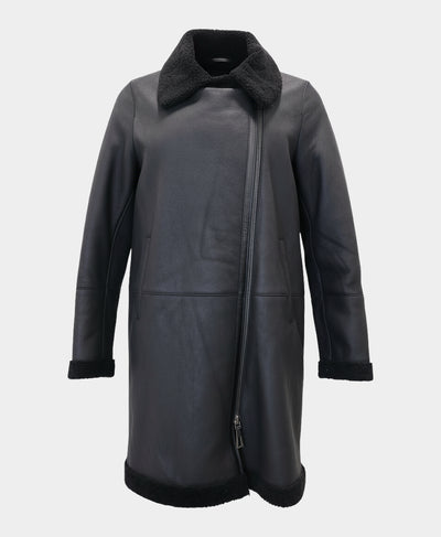 Long Shearling Coat image 3