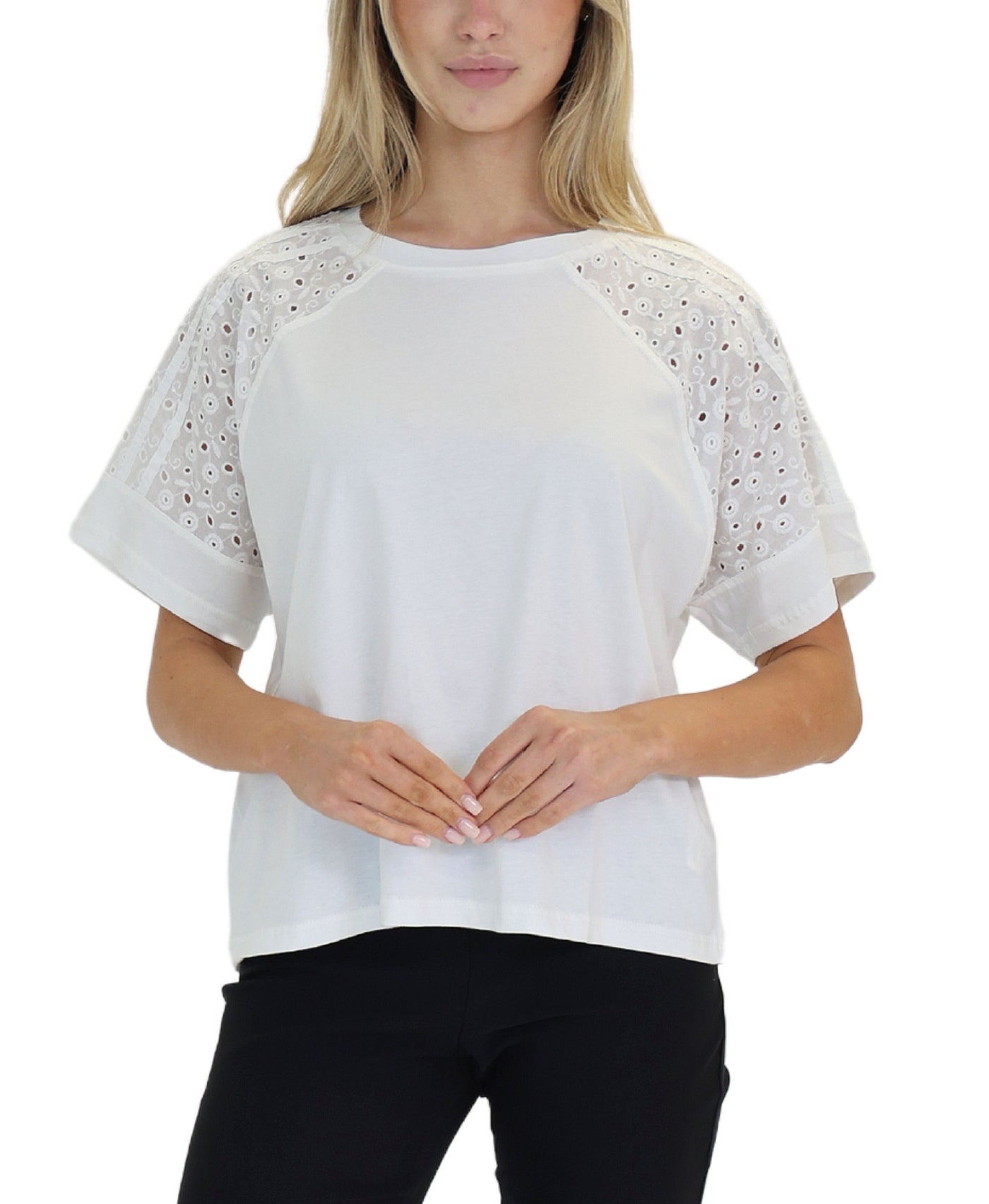 Top w/ Eyelet Trim view 1