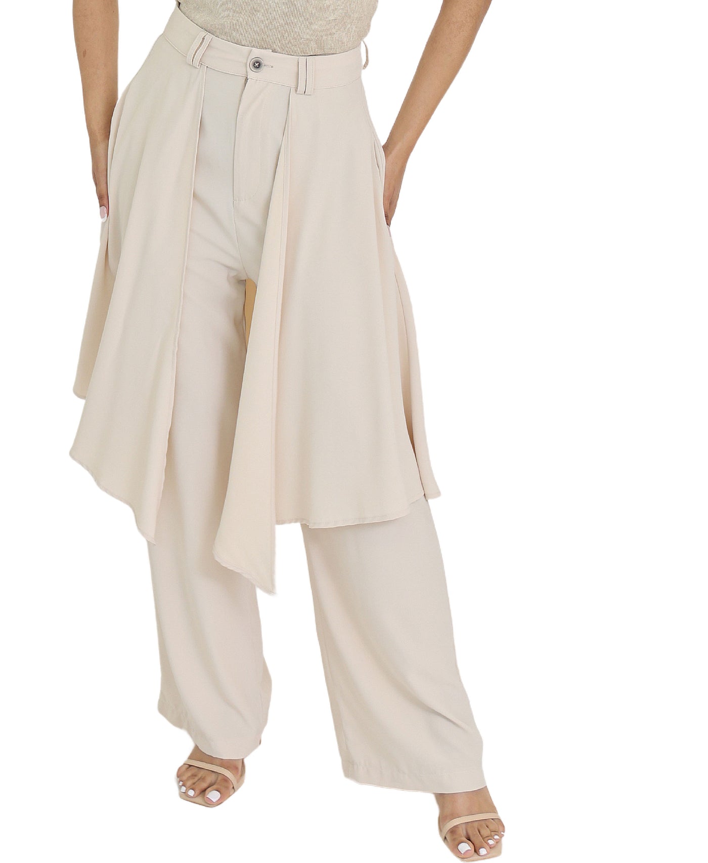 Pants w/ Skirt Overlay view 1