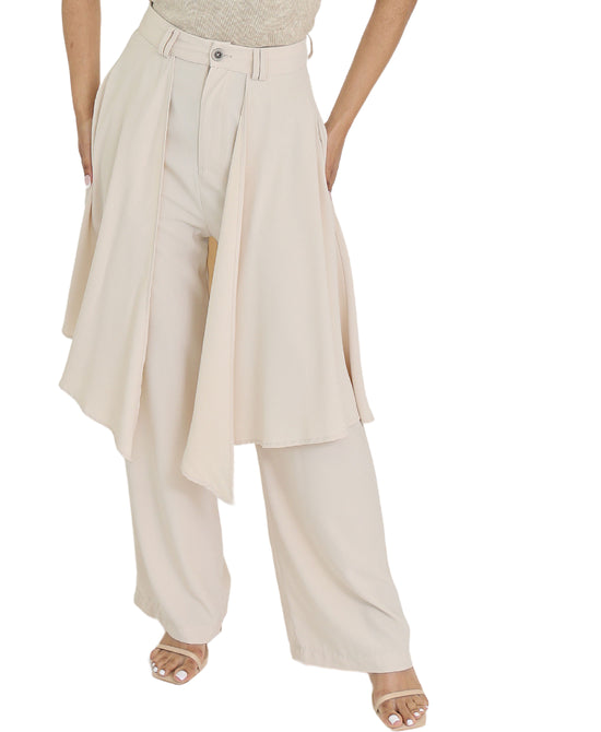 Pants w/ Skirt Overlay view 