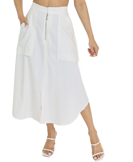 Asymmetrical Skirt view 