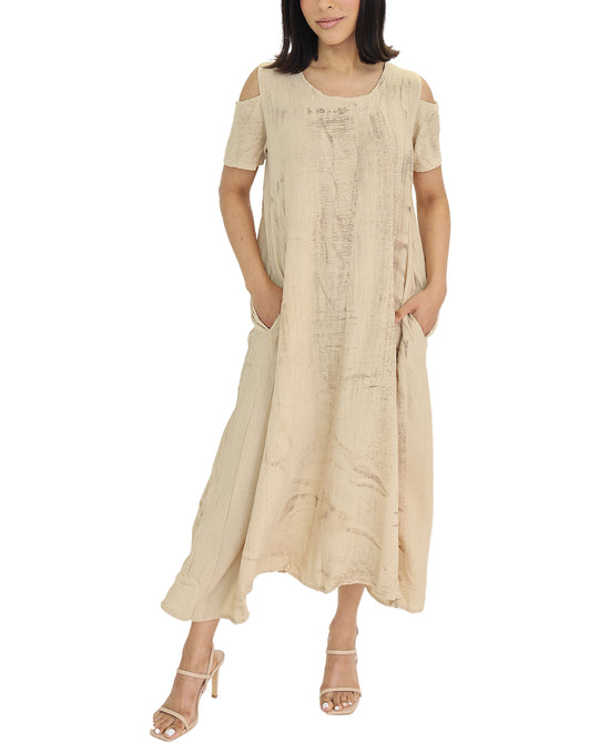 Cold Shoulder Midi Dress view 