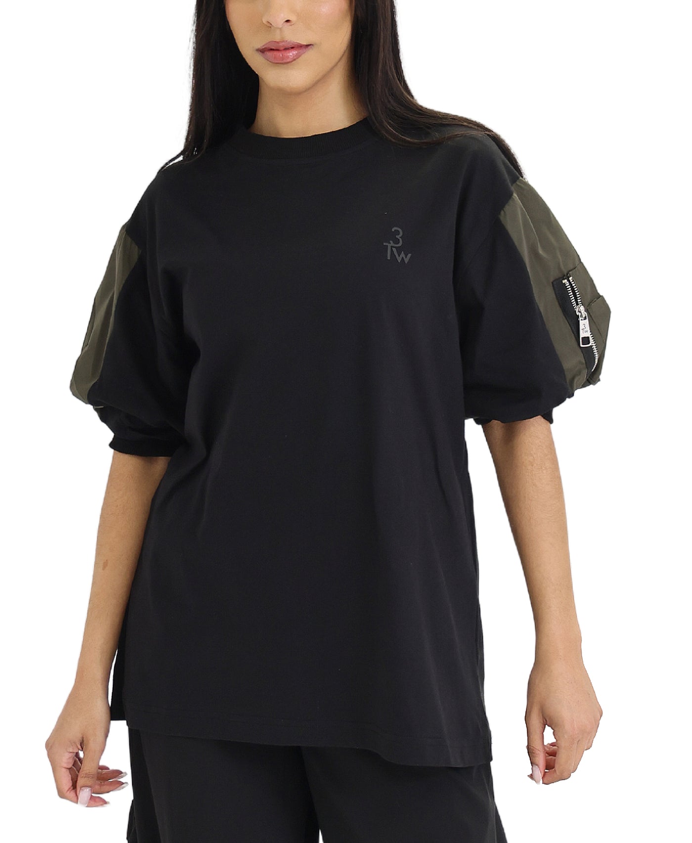 Top w/ Cargo Sleeves view 1