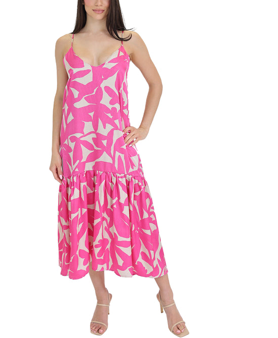 Printed Drop Waist Dress view 