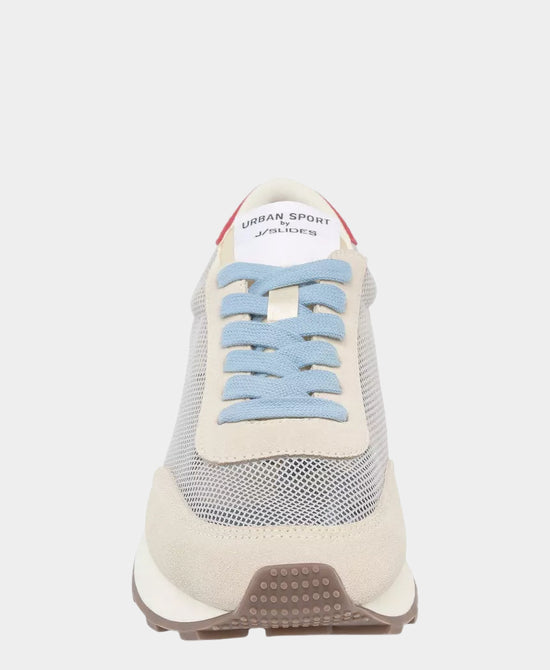 
Suede Mesh Sneaker in BEIGE/BLUE view 2