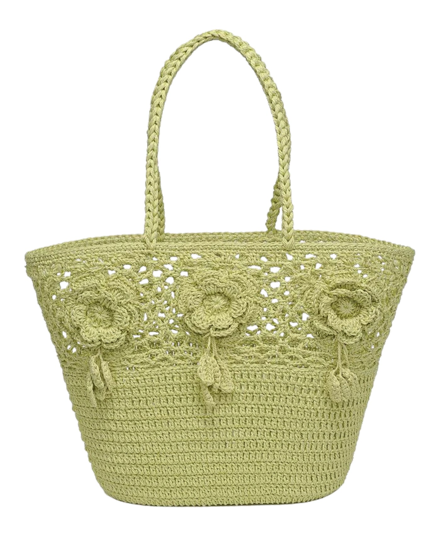 Crochet Tote Bag view 1