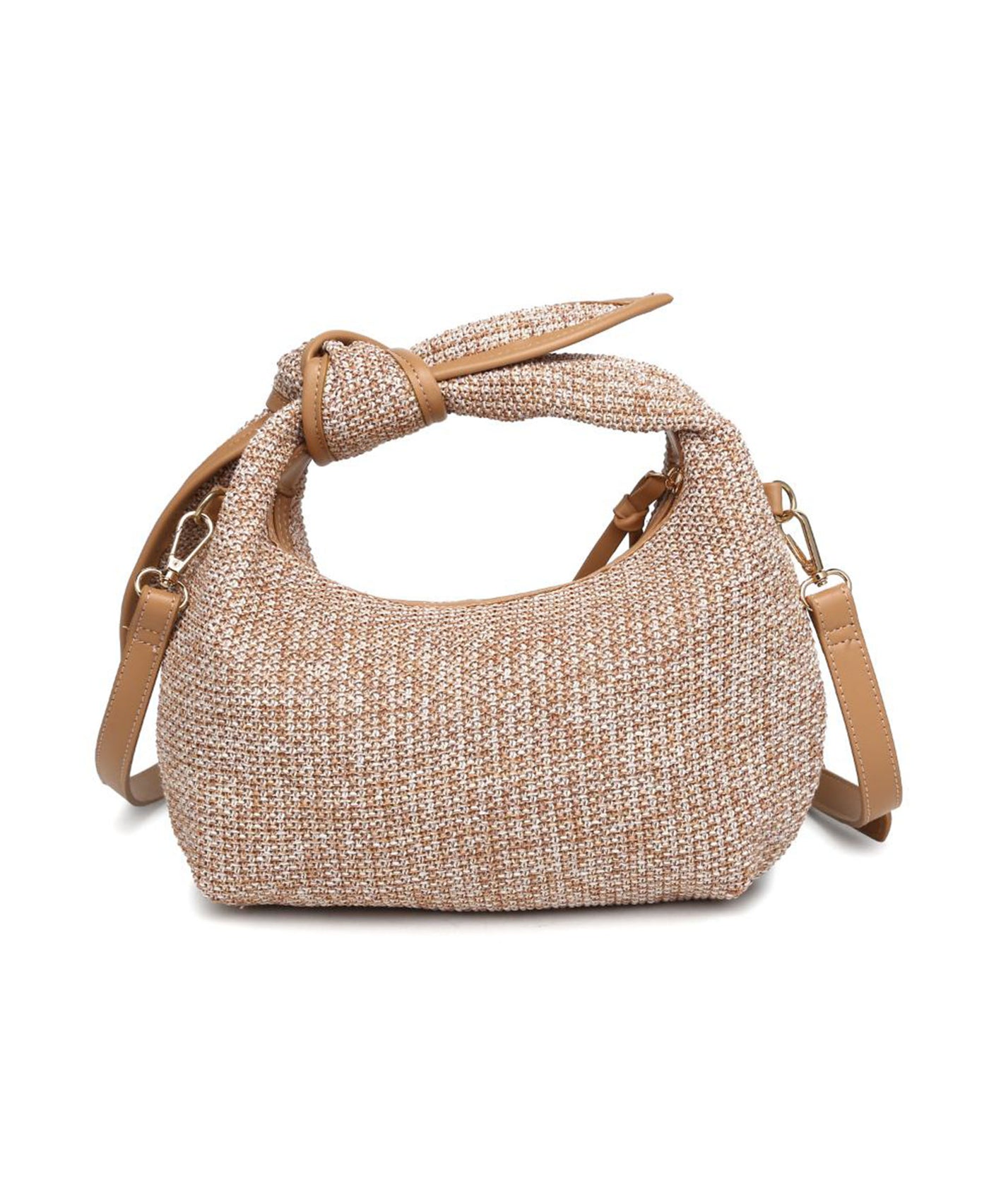 Woven Straw Crossbody Bag view 1