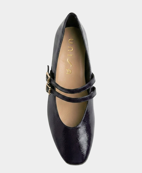
Patent Mary Jane Ballet Flat in NAVY view 2