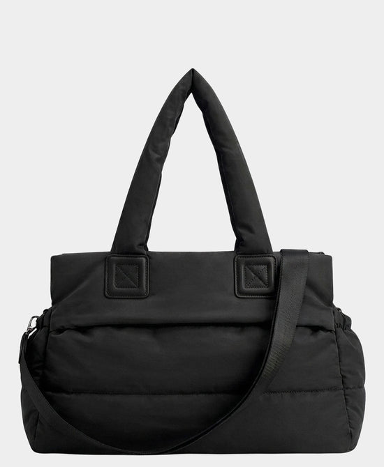 
Puffer Weekender Bag in BLACK view 1