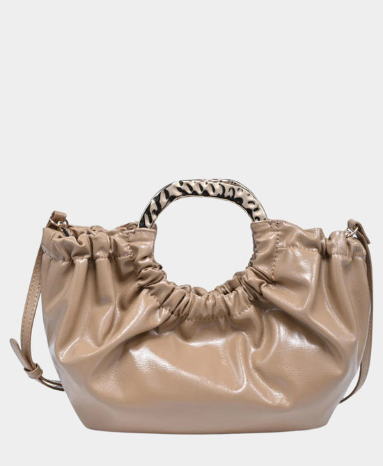 Faux Leather Crossbody Bag view 1