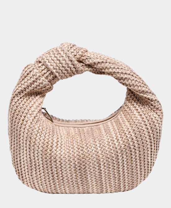 Woven Straw Handbag view 1