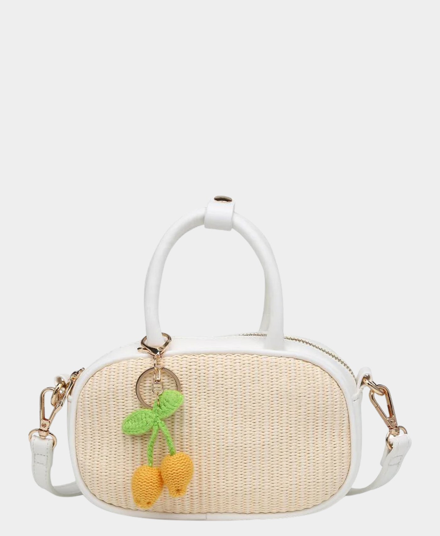 Woven Crossbody Bag w/ Lemon Charm – FOX'S - Online