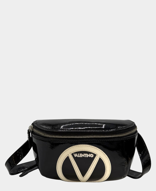 Small Patent Leather Logo Fanny Pack Bag view 1