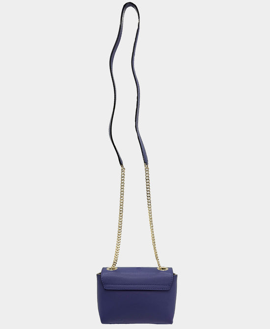 Leather Metal Logo Crossbody Bag view 2