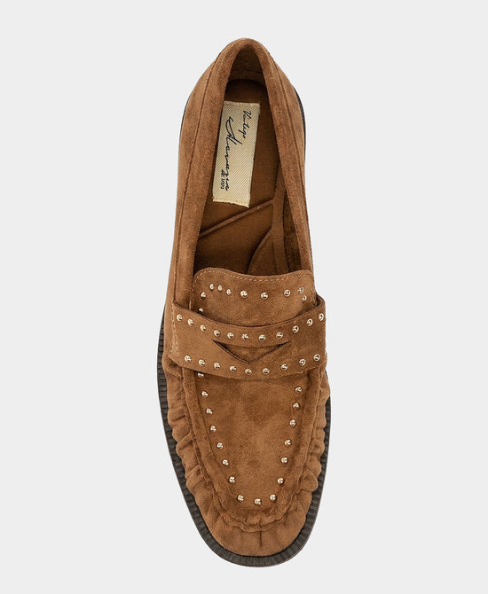 
Studded Loafer in BROWN/GOLD view 2