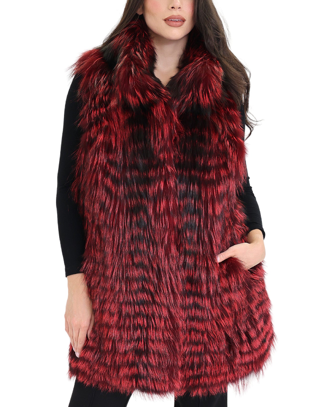 Fox Fur Vest view 1