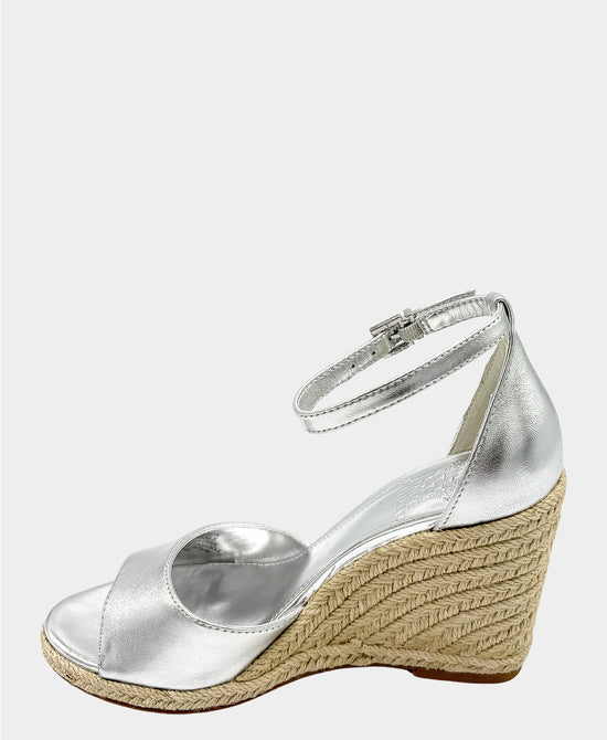 Metallic Leather Wedge Sandal view 2