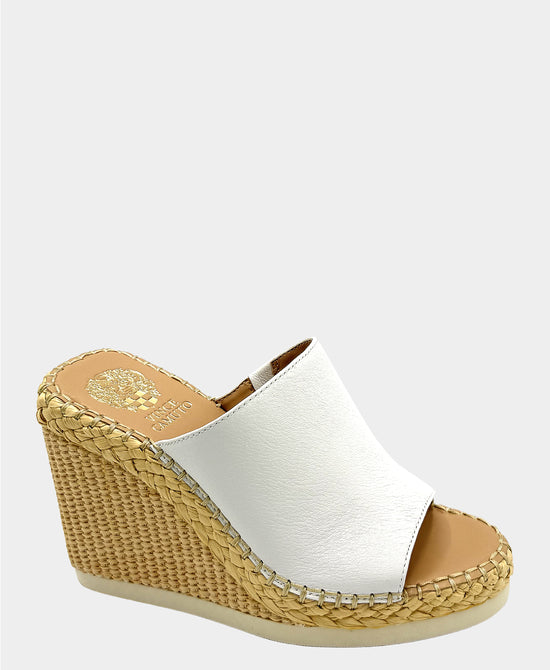 Leather Wedge Sandal view 1