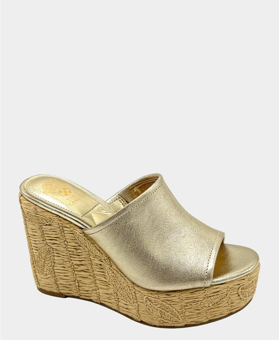 Metallic Wedge Sandal view 1