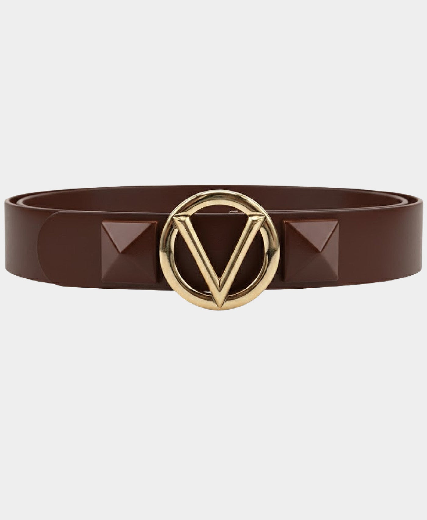 Leather Medallion Buckle Belt view 1