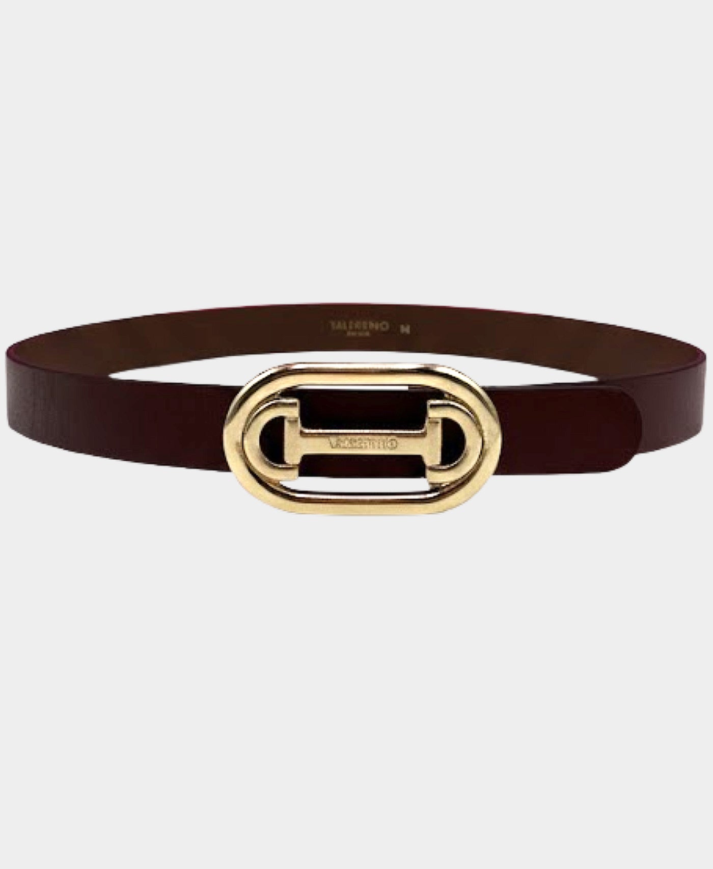 Leather Oval Buckle Belt view 1
