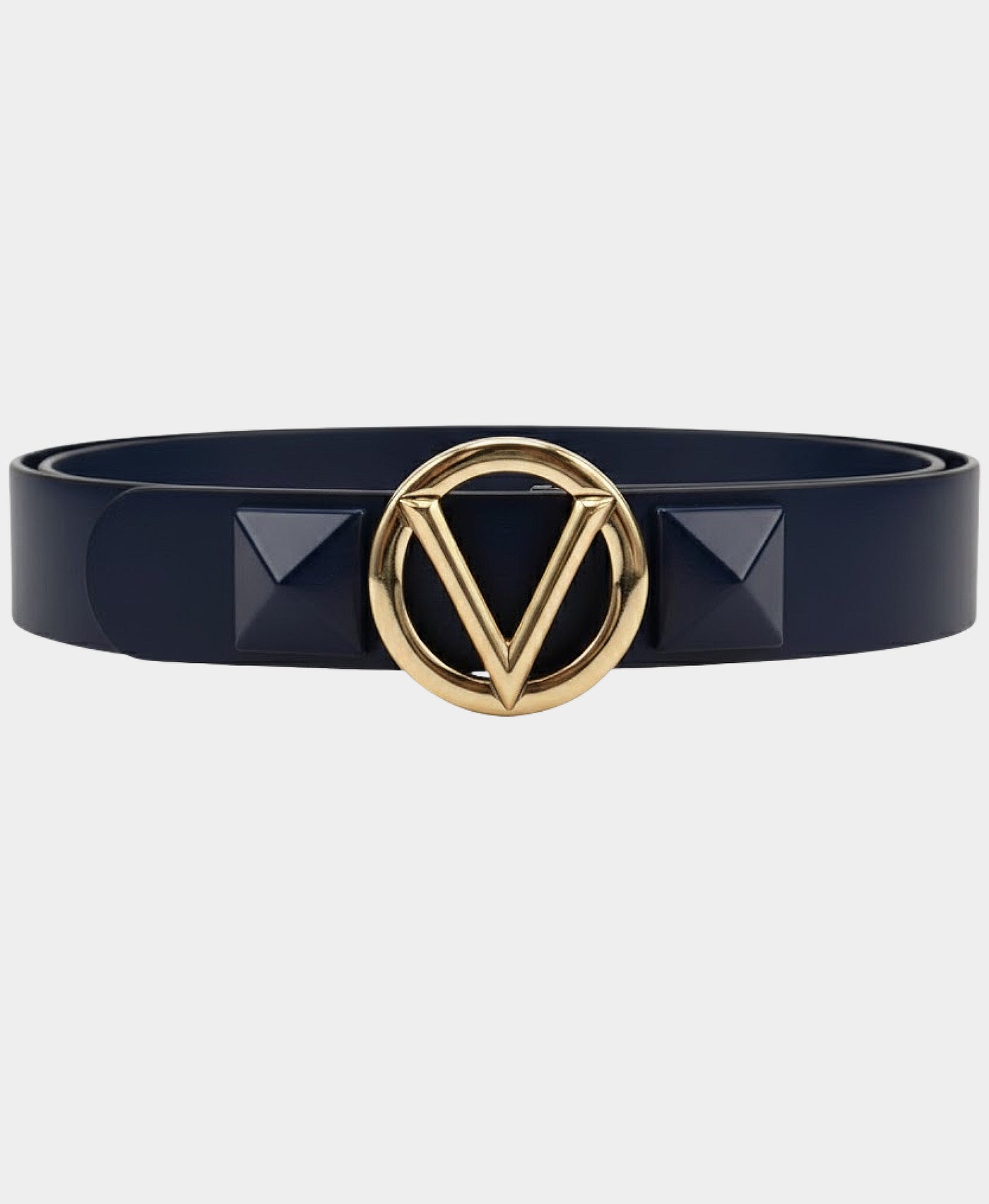 Leather Medallion Buckle Belt view 1