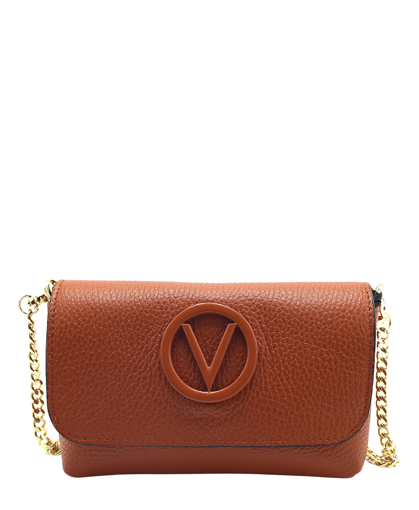 Leather Medallion Logo Crossbody Bag view 2