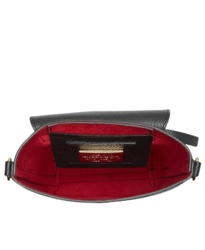 Leather Crossbody Bag w/ Logo Tassel image 2