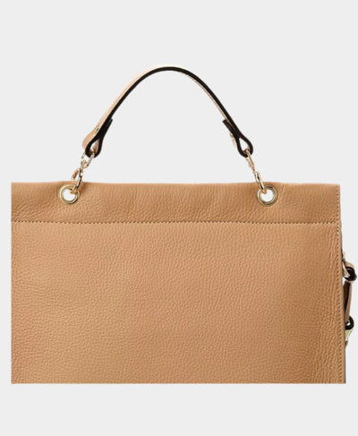 Leather Studded Logo Handbag image 3