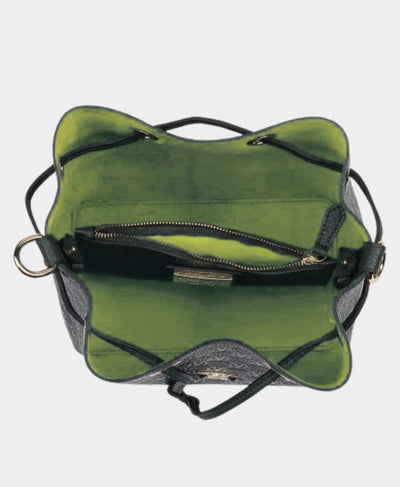 Leather Monogram Bucket Bag image 2