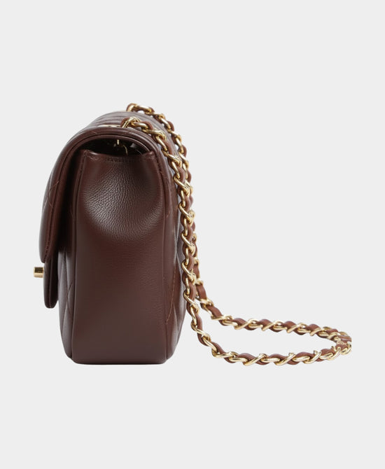 Leather Monogram Handbag w/ Studs view 