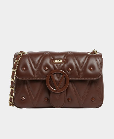 Leather Monogram Handbag w/ Studs image 1