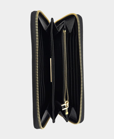 Leather Wallet w/ Stitched Logo image 2