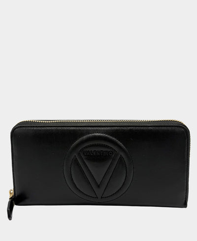 Leather Wallet w/ Stitched Logo image 1