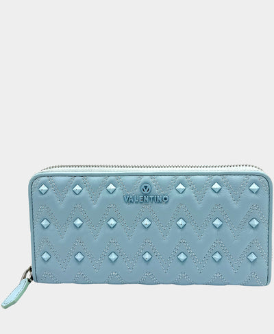 Leather Monogram Wallet w/ Studs image 1