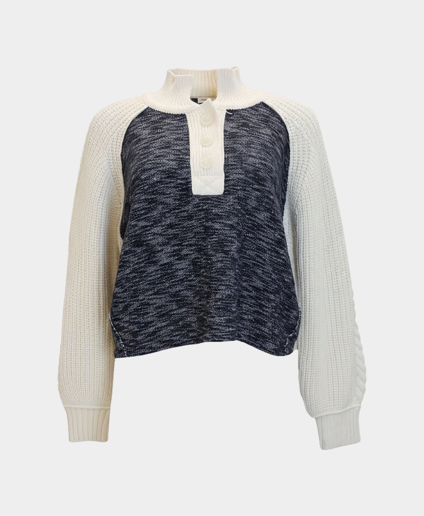 Mixed Knit Sweater view 3