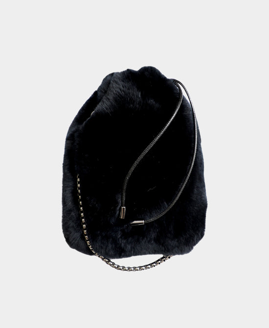 Full Skin Fur Crossbody Bag view 