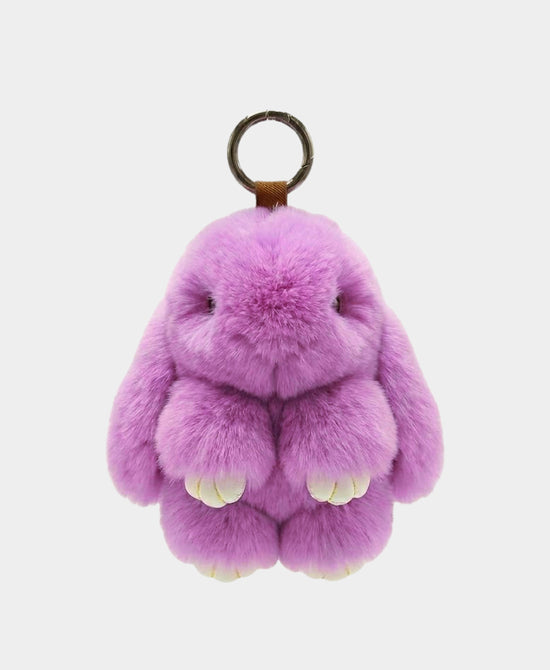 Rex Rabbit Fur Bag Charm/Key Chain view 