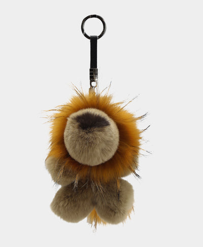 Fur Lion Bag Charm/Key Chain image 1