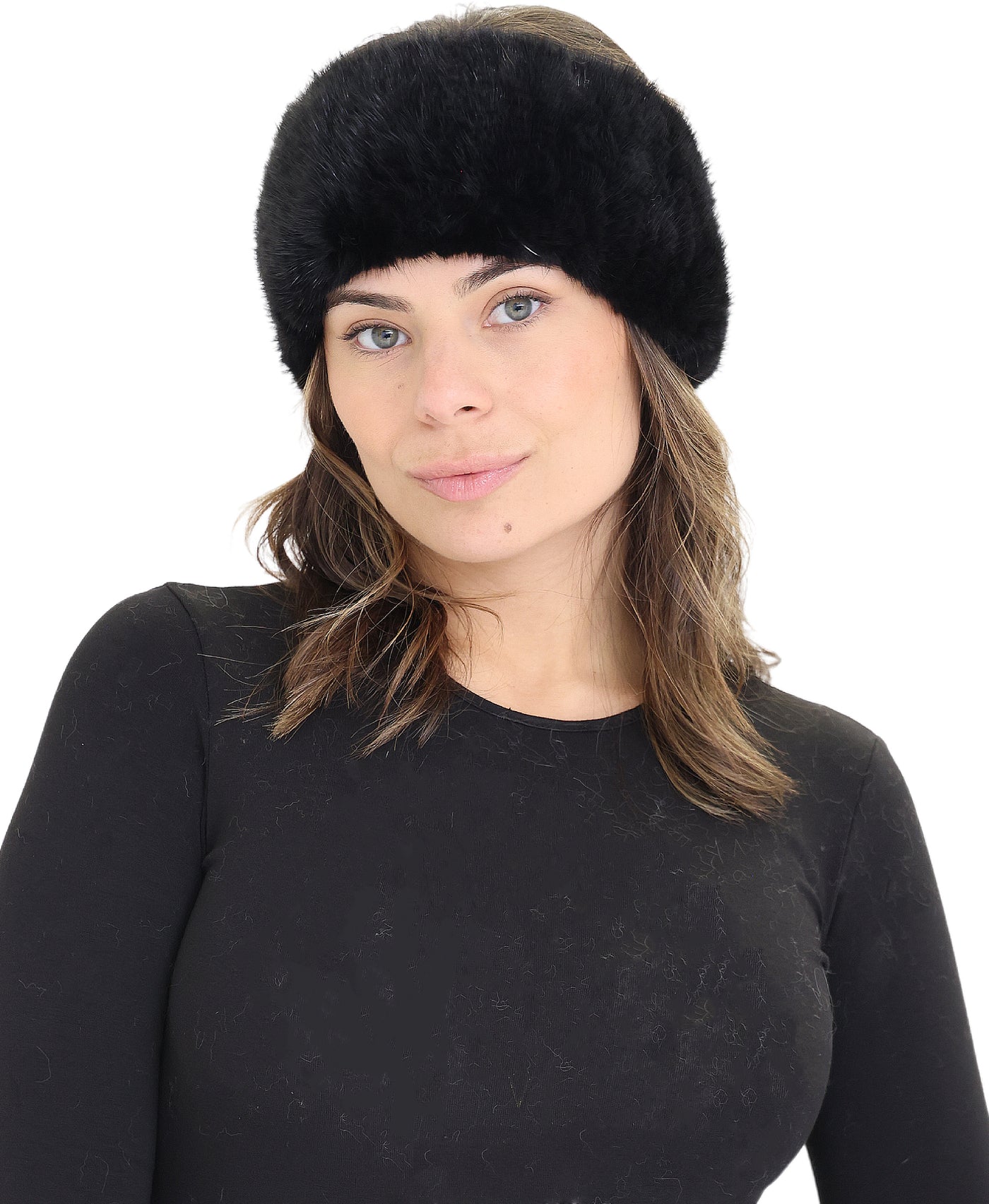 Fur Headband/Neck Warmer view 1