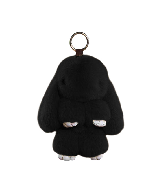 Rex Rabbit Fur Bag Charm/Key Chain view 