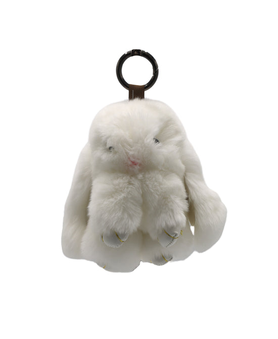 Rex Rabbit Fur Bag Charm/Key Chain view 