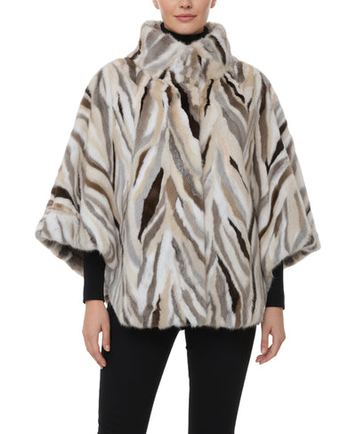 Mink Cape w/ Dolman Sleeves image 2