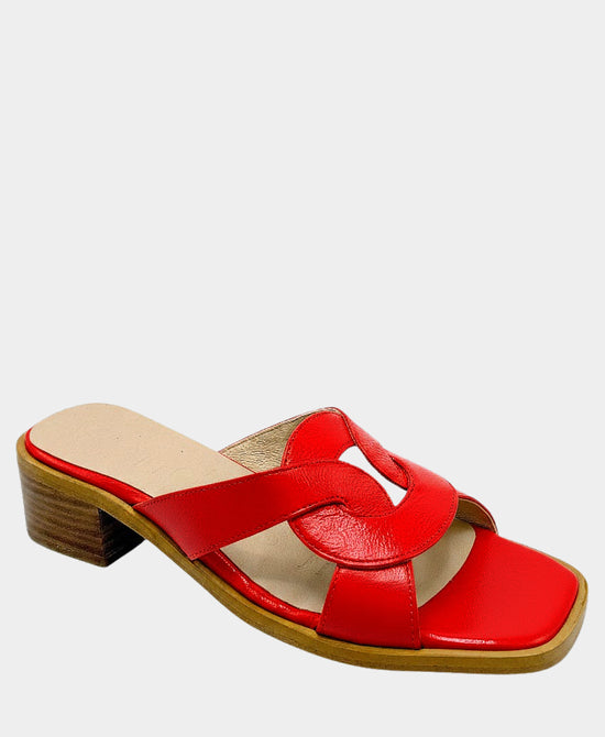 Leather Heeled Sandal view 