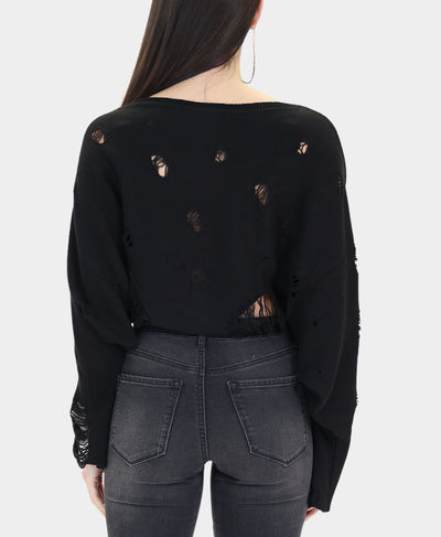 Distressed Sweater image 2