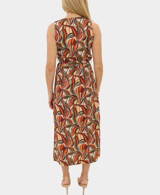 Printed Midi Dress view 2