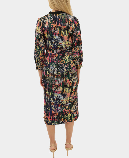 Printed Midi Dress view 2