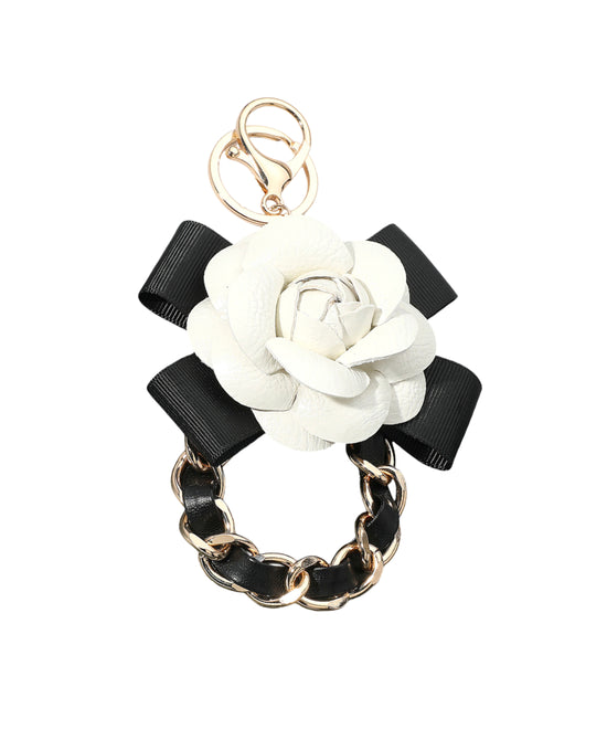 Rose Keychain/Bag Charm view 