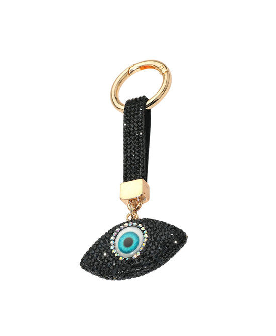 Crystal Eye Keychain/Bag Charm view 